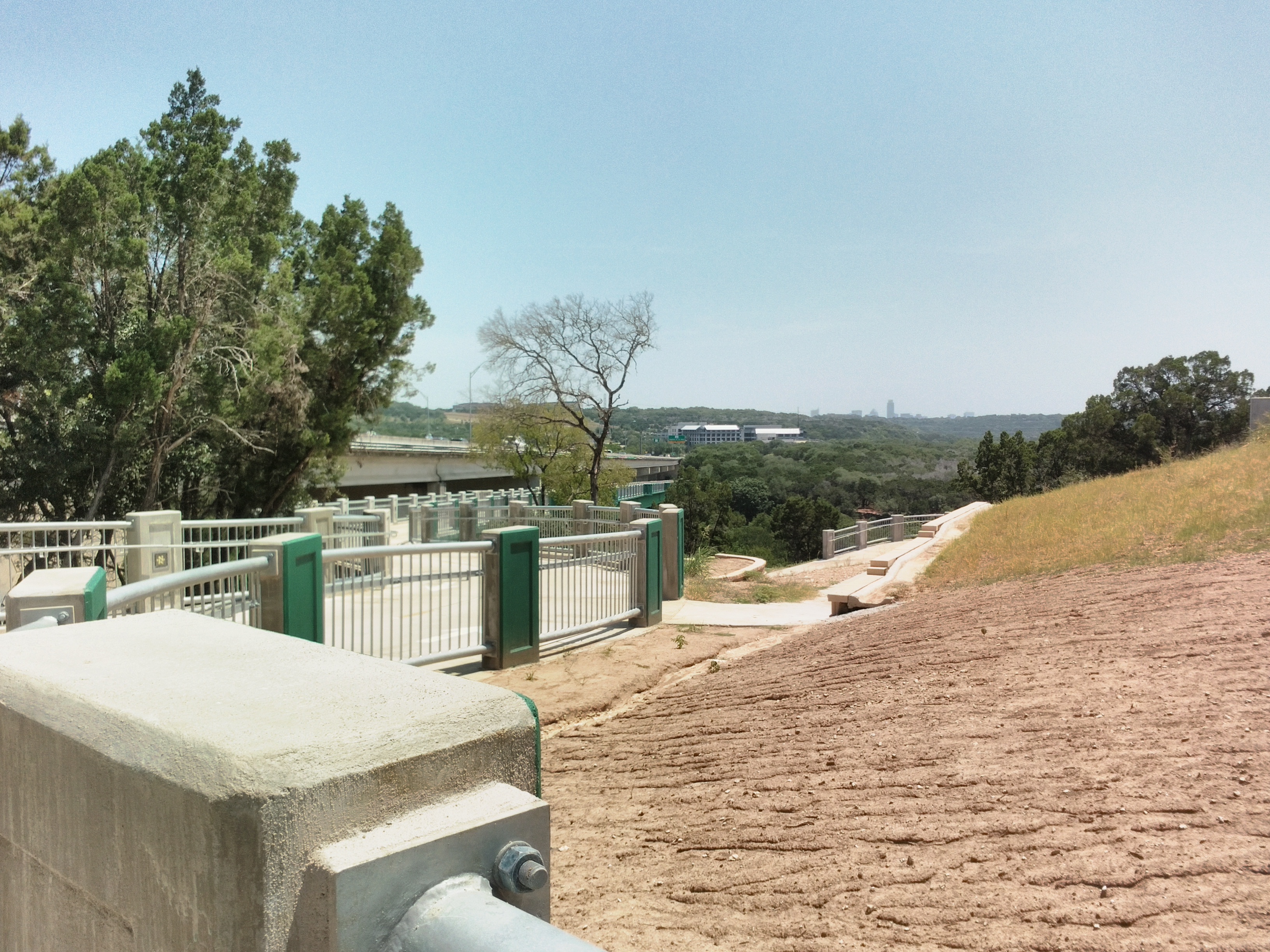 View toward downtown.